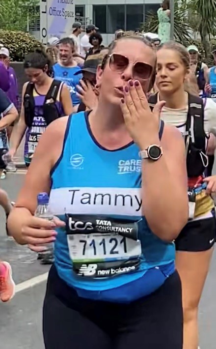 Tammy Marathon for Carers Trust