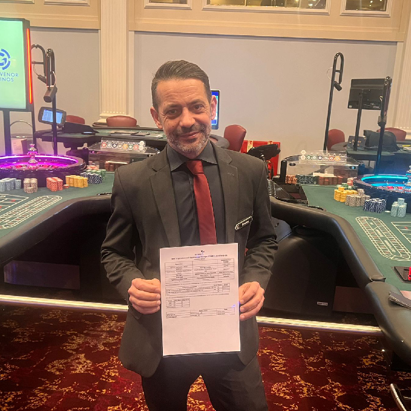 Simone De Campo, Operations Manager, Birmingham Hill Street Casino