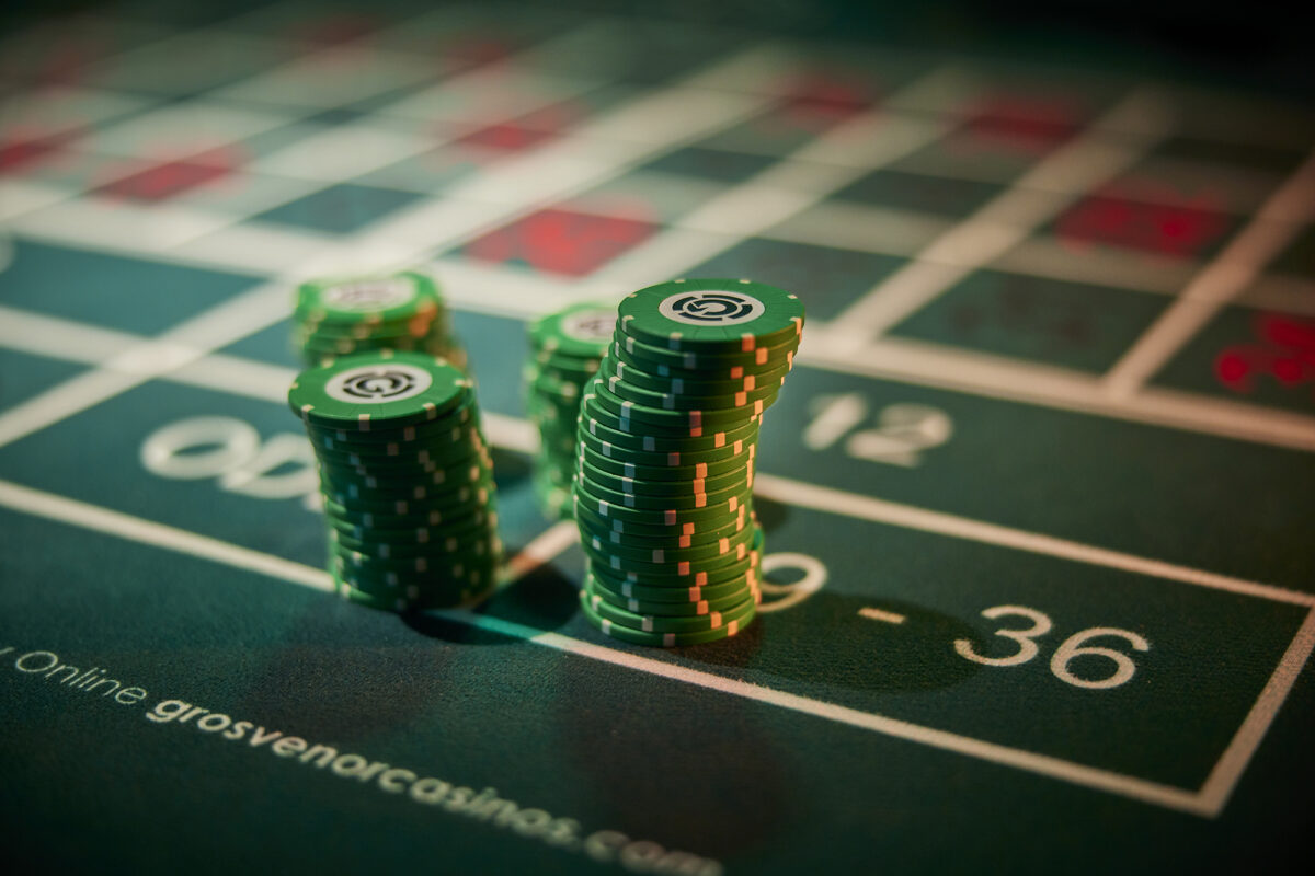 Grosvenor roulette table